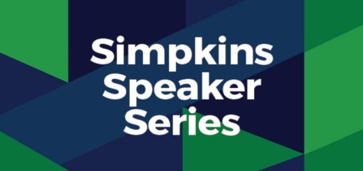Image says Simpkins Speaker Series